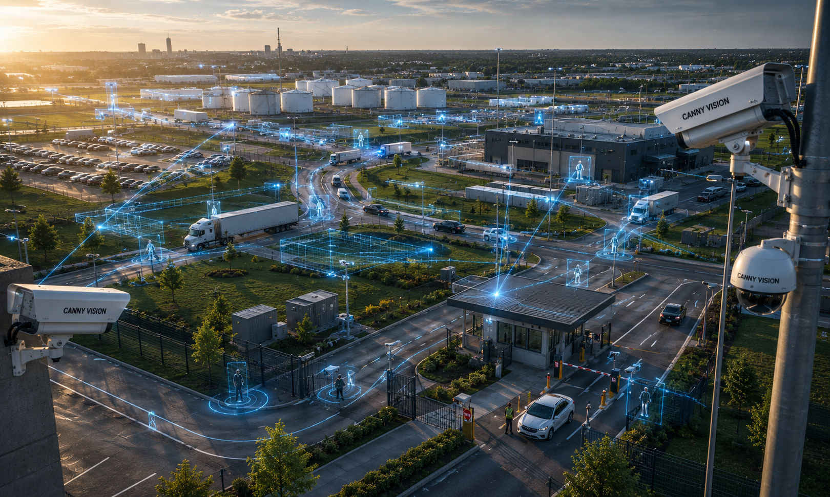 Edge AI monitoring critical infrastructure