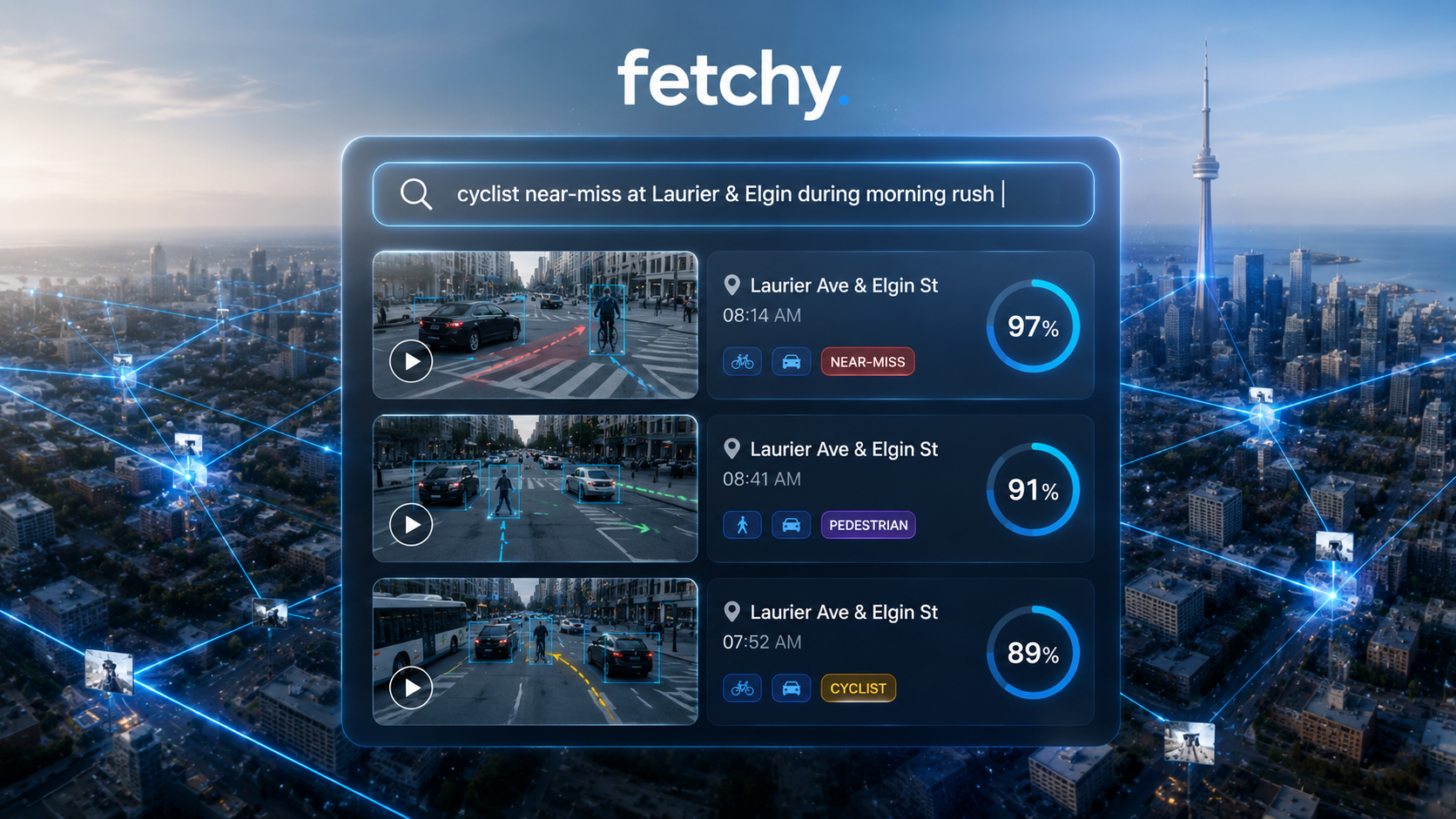 Fetchy AI video search