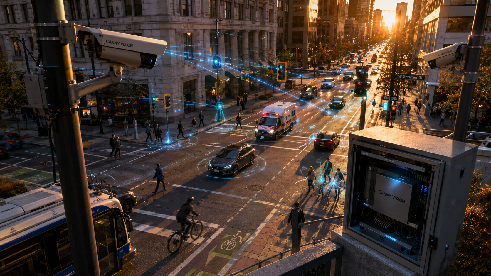 City intersection