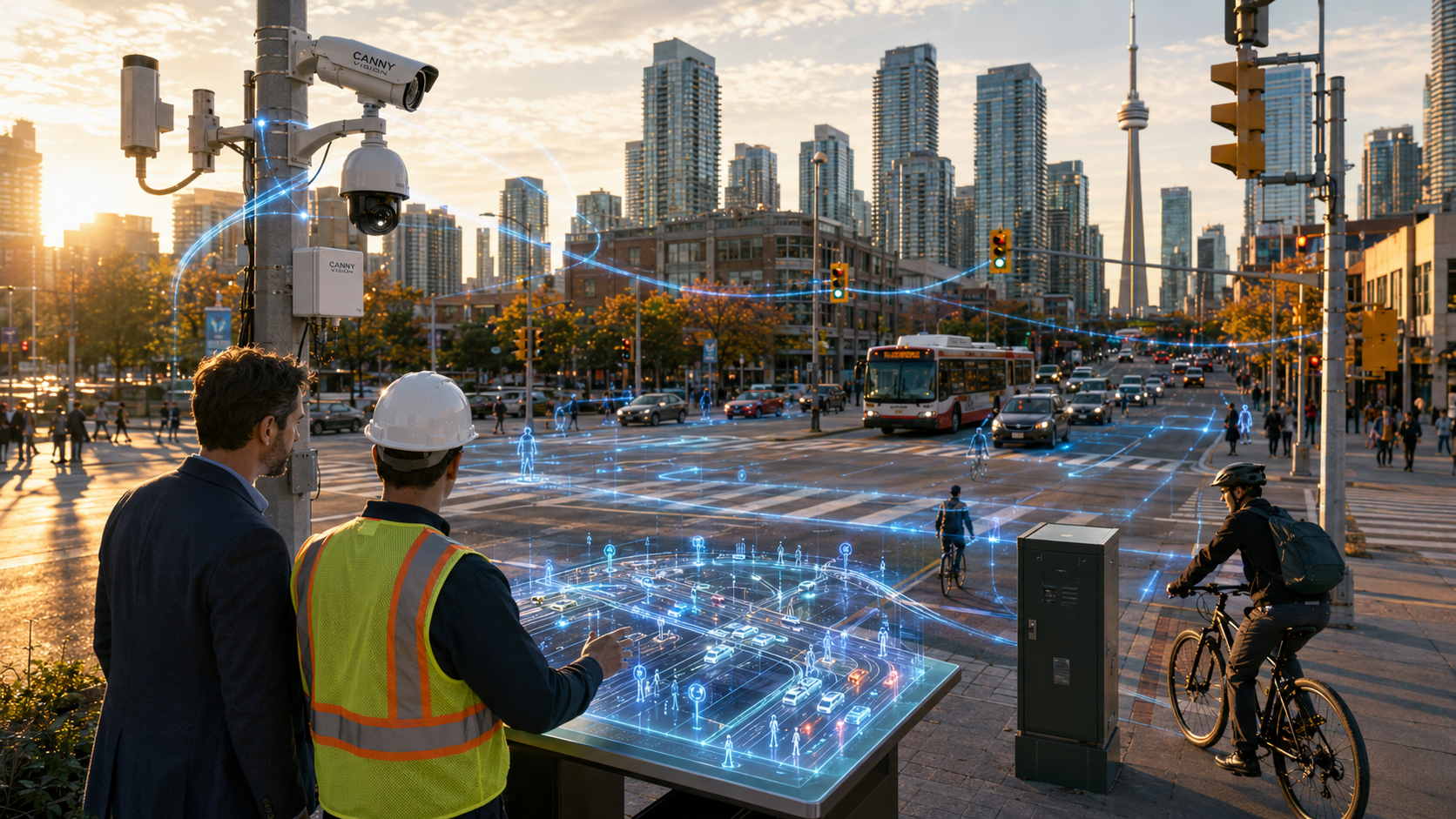 Transport consultant with intersection data